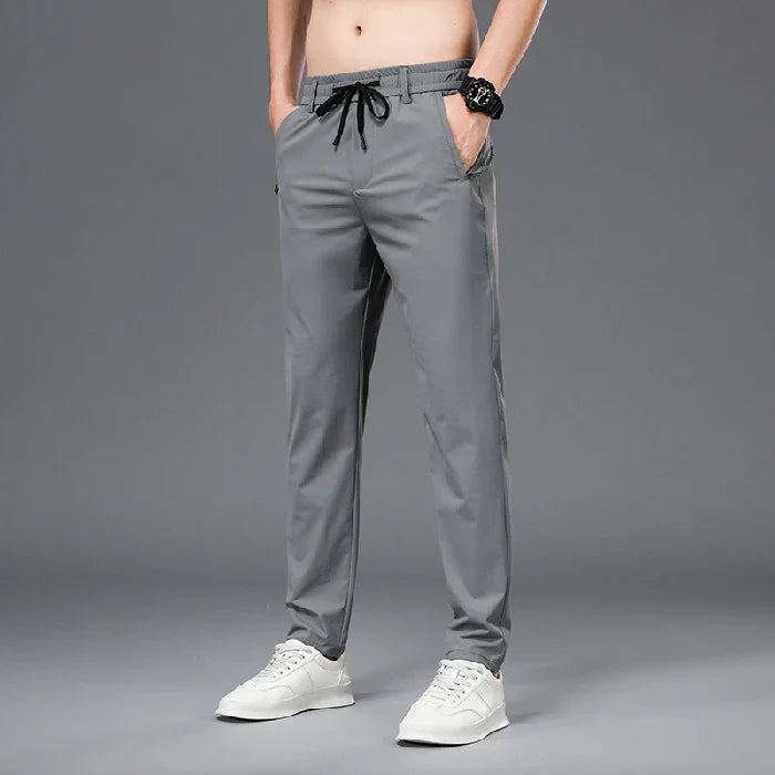 [KIT 5 CALÇAS] - Calça Masculina em Seda Gelo e Poliéster