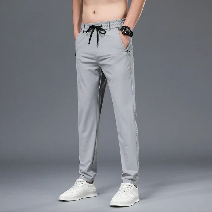 [KIT 5 CALÇAS] - Calça Masculina em Seda Gelo e Poliéster
