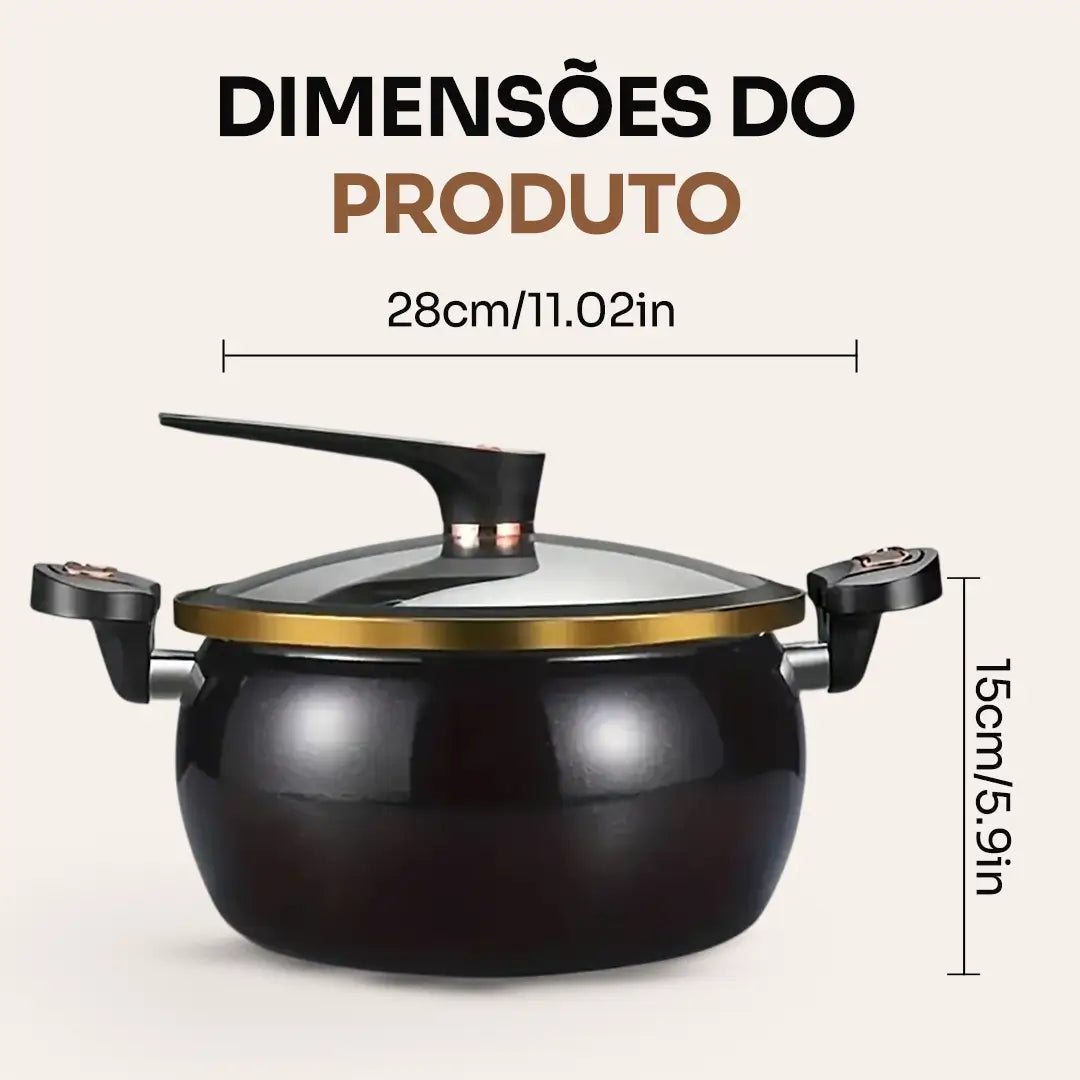 [Leve 2 Pague 1] Panela Anti-Explosões 8 em 1 + BRINDE: Kit Utensílios