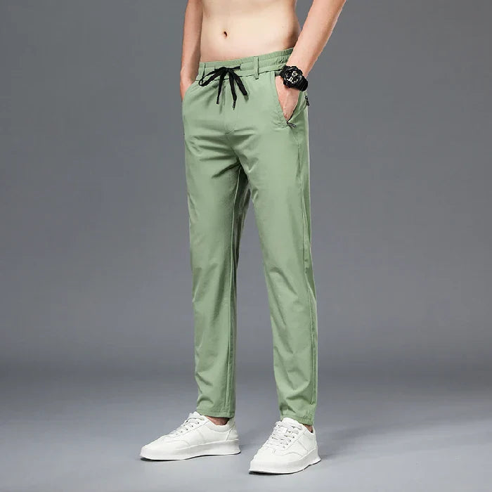 [KIT 5 CALÇAS] - Calça Masculina em Seda Gelo e Poliéster