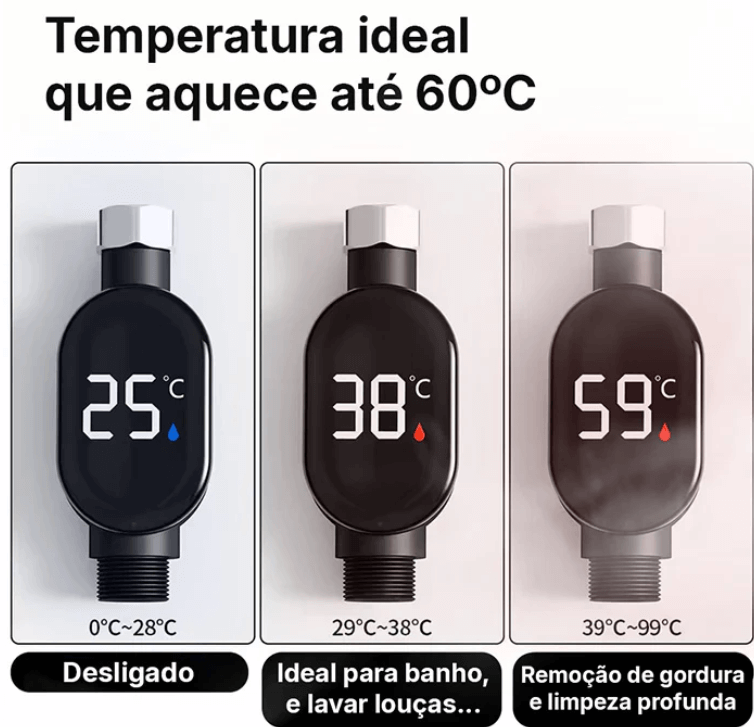 (Pague 1 Leve 3) - Aquecedor de Torneira Potente e Econômico