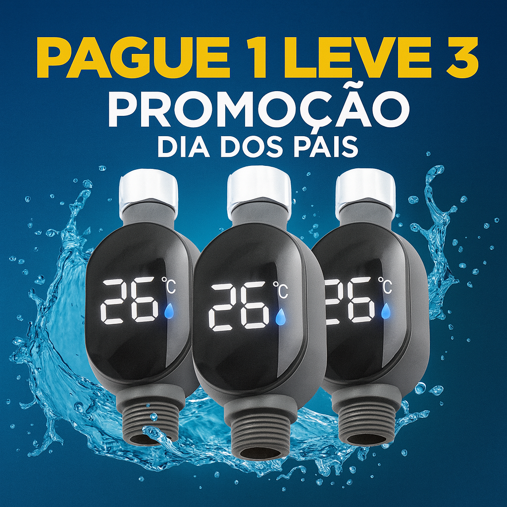 (Pague 1 Leve 3) - Aquecedor de Torneira Potente e Econômico