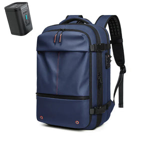 A Mochila de Viagem com Cadeado e Compressão a Vácuo Essence Trip + Brinde Necessaire