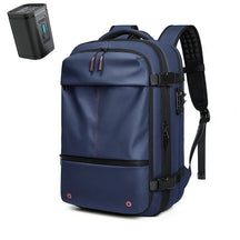 A Mochila de Viagem com Cadeado e Compressão a Vácuo Essence Trip + Brinde Necessaire