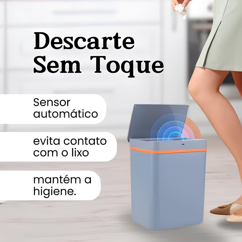 Lixeira inteligente TouchBinX