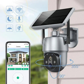 Câmera Solar Vision 360° - (Pague 1 Leve 2)