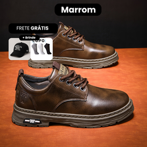 Tênis LondMax Ortopédico - Brindes ( Boné Casual + 5 pares de meia)