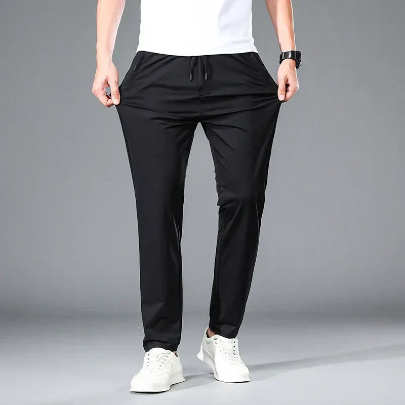 [KIT 5 CALÇAS] - Calça Masculina em Seda Gelo e Poliéster