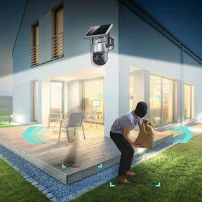 Câmera Solar Vision 360° - (Pague 1 Leve 2)