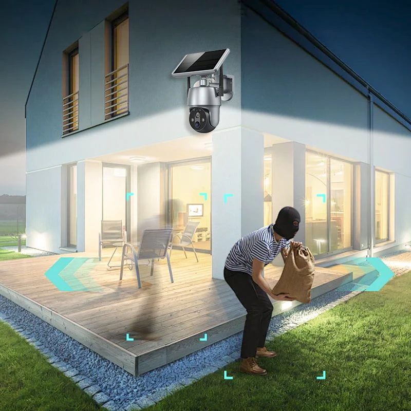 Câmera Solar Vision 360° - (Pague 1 Leve 2)